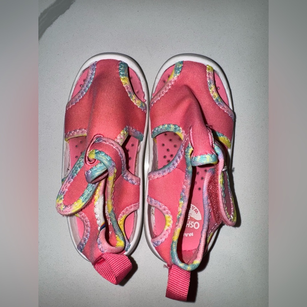 Two Pairs Girls Toddler Summer Shoes 7 - Picture 2 of 6